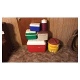 Coleman & igloo ice chests(6)