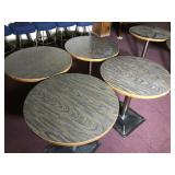 29' x 29' Formica Bar Tables(4)