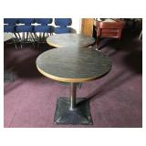 29'x 29' Formica Bar Tables (2)