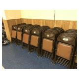 (90) folding chairs