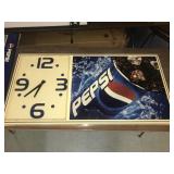 Pepsi Clock & concessions board