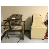 Portable table saw, file cabinet, air purifier