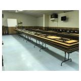 (20) folding tables