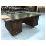 60' x 36' wood desk
