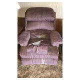 Maroon recliner