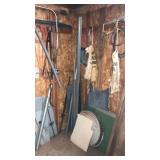 metal plates, aprons, assorted wire