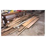 Assorted Lumber pile