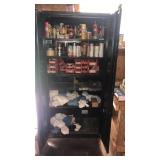 Work cabinet & contents