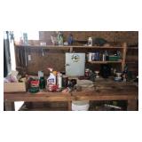 80" Workbench & contents