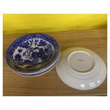 Blue Willow Saucers Blue Willow Saucers