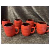 Frankoma Pottery large coffee mugs Frankoma Pottery large coffee mugs