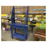 Wooden Bookcase - Blue Wooden Bookcase - Blue