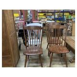 4 - wooden chairs 4 - wooden chairs