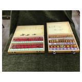 2 Boxes of assorted router bits 2 Boxes of assorted router bits