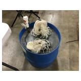 Homemade Shad Tank w/ 2 shadnets Homemade Shad Tank w/ 2 shadnets