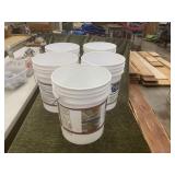 5 - 5 gallon buckets