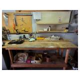 Workbench & contents