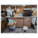 Office cabinet & contents