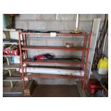 Steel four shelf storage shelf Steel four shelf storage shelf