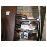 Table top, doors, shelving, license plates, & misc Table top, doors, shelving, license plates, & misc