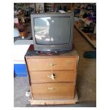 Sanyo Tv & shop cabinet