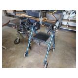 TuffCare Wheelchair, Walker, & 6 Canes TuffCare Wheelchair, Walker, & 6 Canes