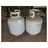 5 - Gallon propane tanks