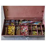 Box of electrical fittings Box of electrical fittings