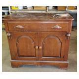 Wood cabinet