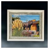 8x10 Framed Photograph of the iconic 'Duke' statue