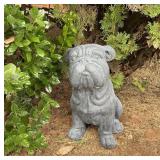 Garden Bulldog Statue