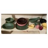 Bauer Gravy Bowl, Bowls, Platter, S/P Shakers, etc