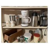 Salt/Pepper Shakers, Rival Coffee Maker, Kettle