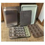 Cutting board, cookie sheets, etc.