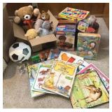 Vintage Jacks Set, puzzles, books, etc.