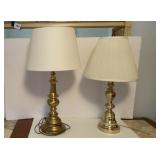 2 - Brass Lamps