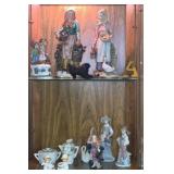 Ardco & Lladro figurines, Fenton shoe, etc.