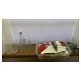 6-pc. metal vintage patty molds, cookie cutters