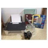 Canon Pixma printer with office accessories
