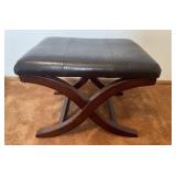 Leather Stool / Ottoman