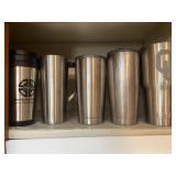 Stainless Steel Thermal Cups with Lids