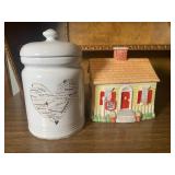 White ceramic & limited edition Nestlï¿½ cookie jar