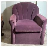 Westwood Inc. Purple Swivel Chair