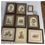 Framed Cross Stitch Art