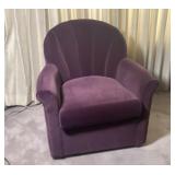 Westwood Inc. Purple Swivel Chair