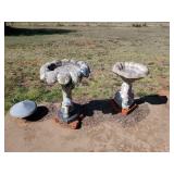 Pedestal Bird Baths