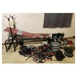 Weight Bench, Weight Bar, Weights, & ETC.