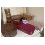 Variety of Jewelry Boxes, & ETC.