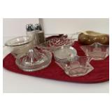 Vintage Glass Juicer, Pyrex, ETC.