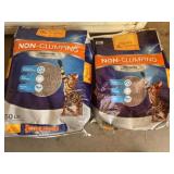 Paws & Claws Cat Litter 50Lb plus 1/3 in other bag